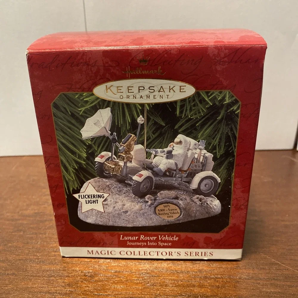 VTG Hallmark Keepsake Lunar Rover Vehicle Journey Into Space 1999 Ornament Magic